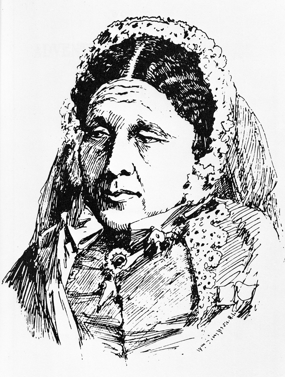 Portrét Mary Seacole (1805-81) od William Crimea Simpson