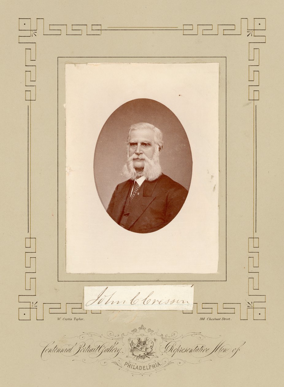 John Chapman Cresson (tisk alba) od William Curtis Taylor