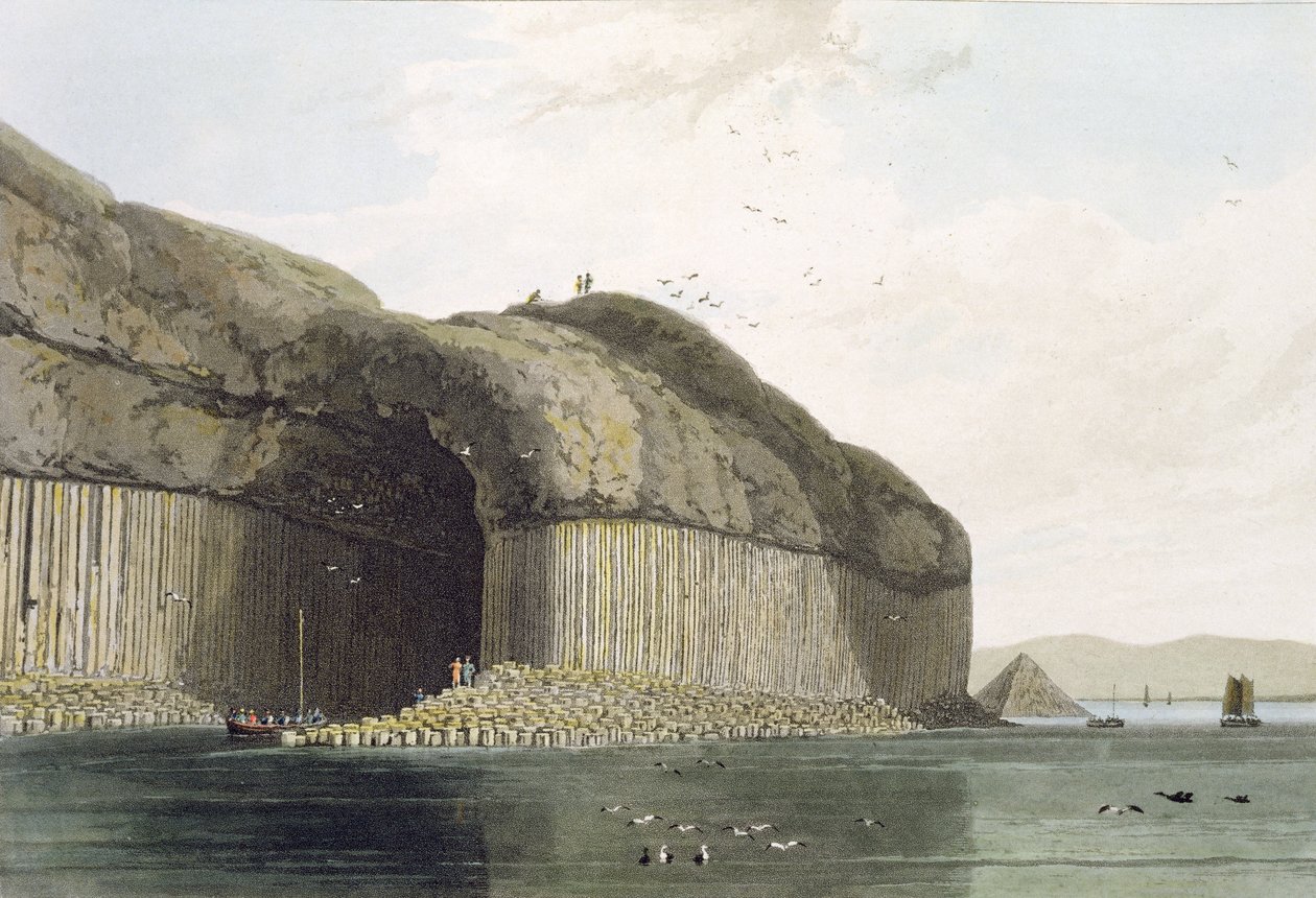 Vstup do Fingalovy jeskyně, Staffa, z 
