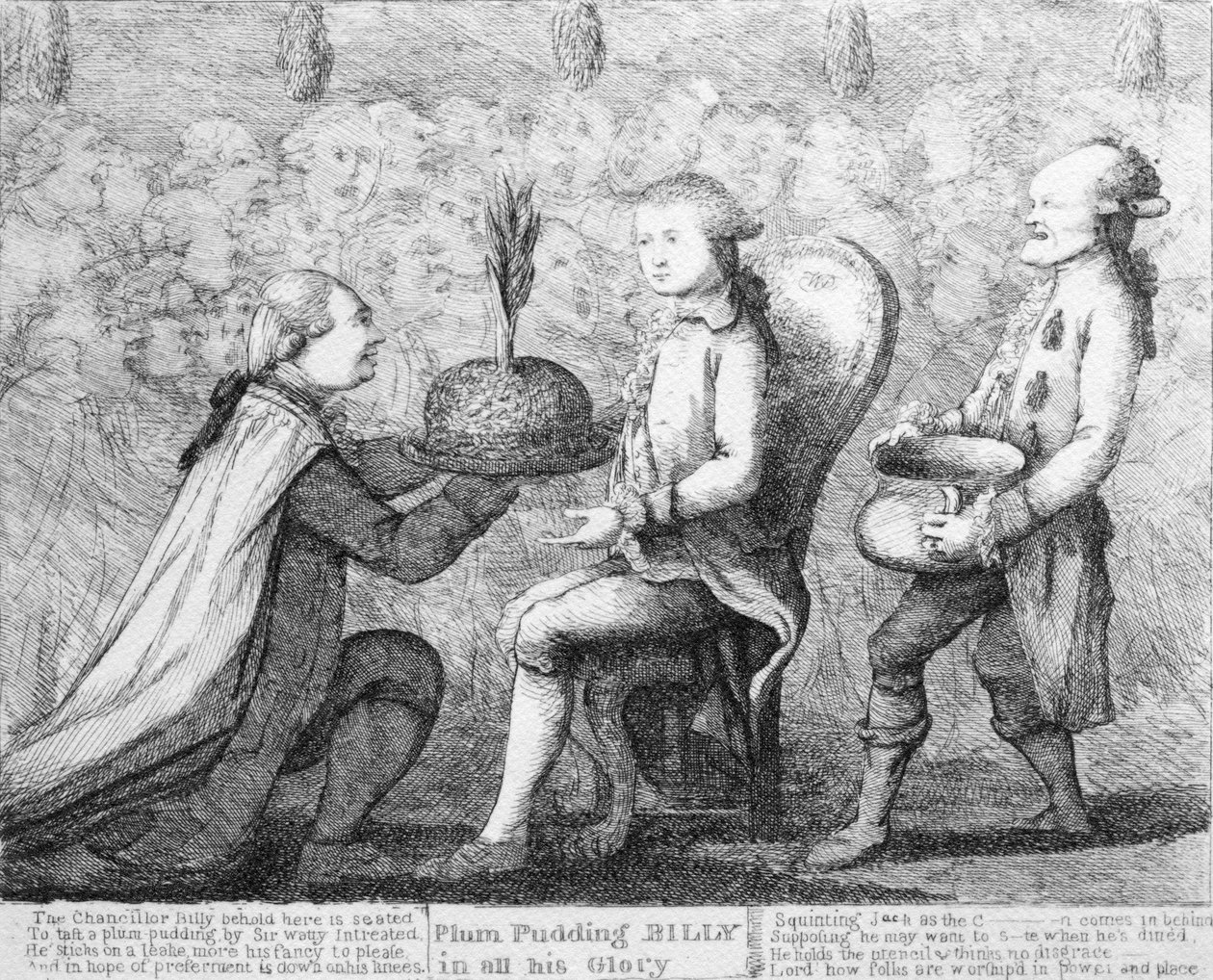 Plum Pudding Billy v All his Glory, po Dentovi, 1784 od William Dent