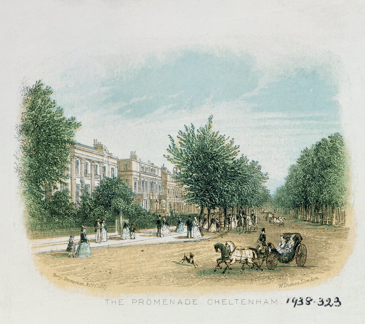 Promenáda, Cheltenham od William Dickes