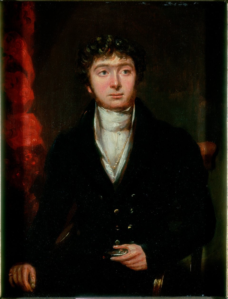 Portrét Johna Martina, kolem 1816-20 od William Dixon