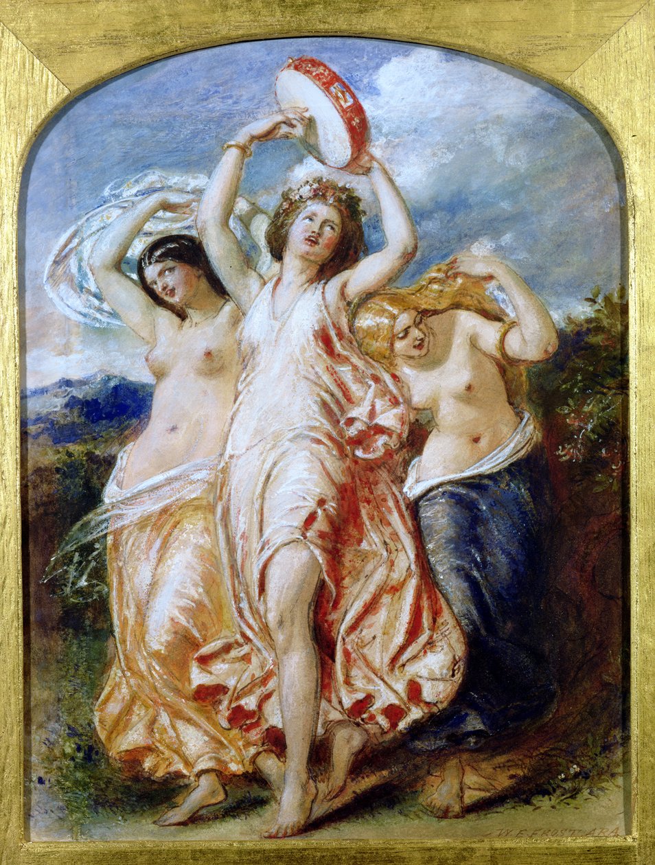 Bacchantes, kolem roku 1850 od William Edward Frost