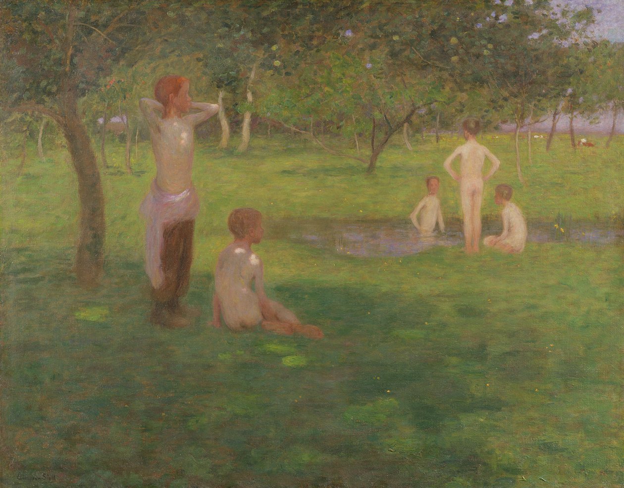 Jednoho letního odpoledne, 1892 od William Edward Stott