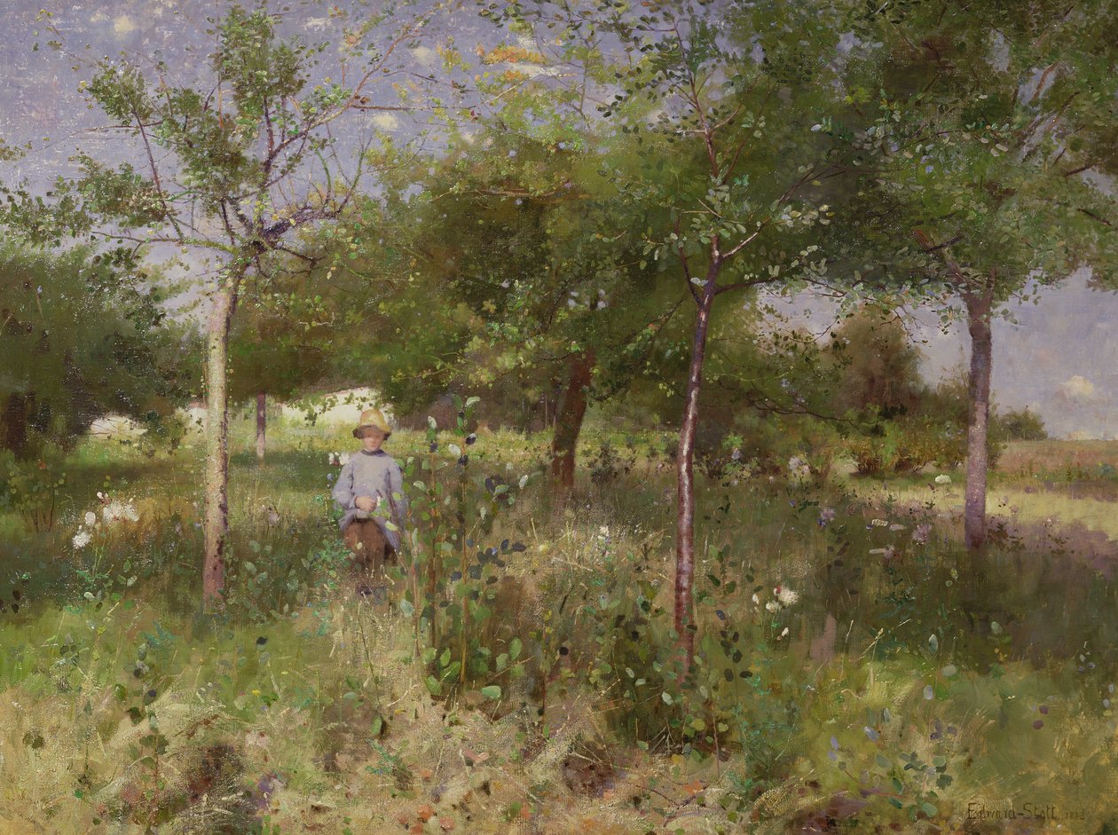 Vysoké trávy, 1883 od William Edward Stott