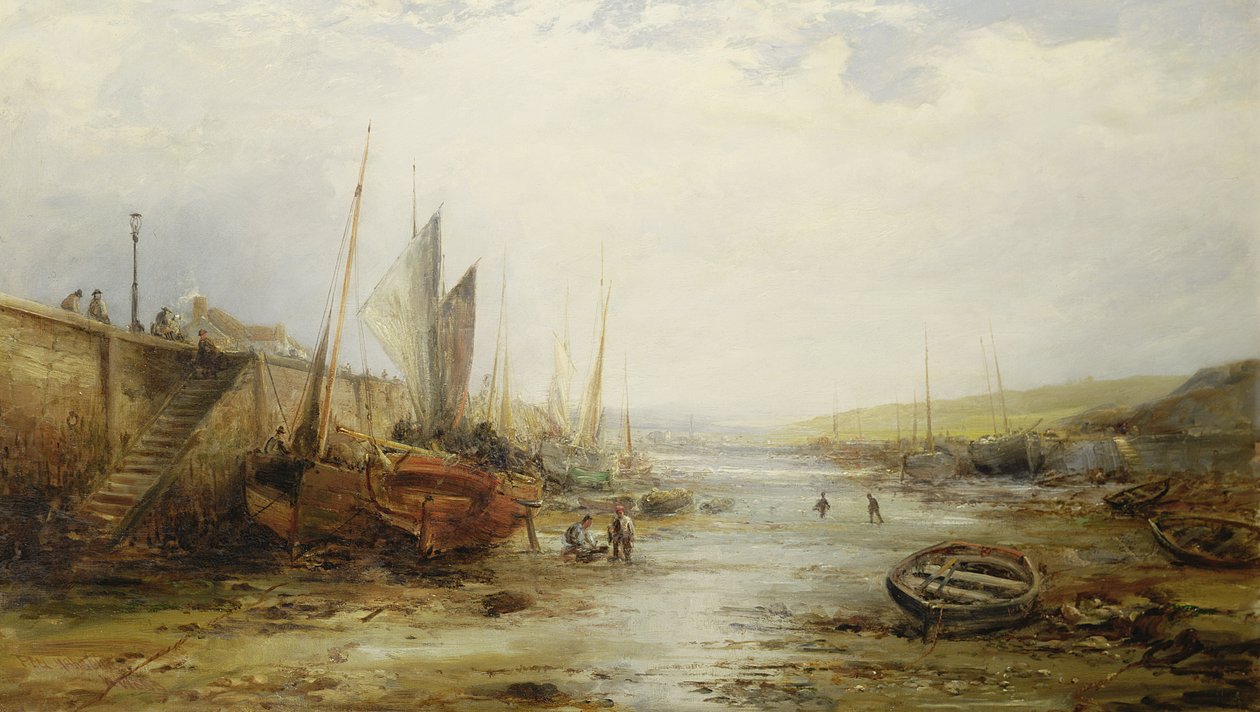 Peel Harbour, kolem roku 1890 od William Edward Webb