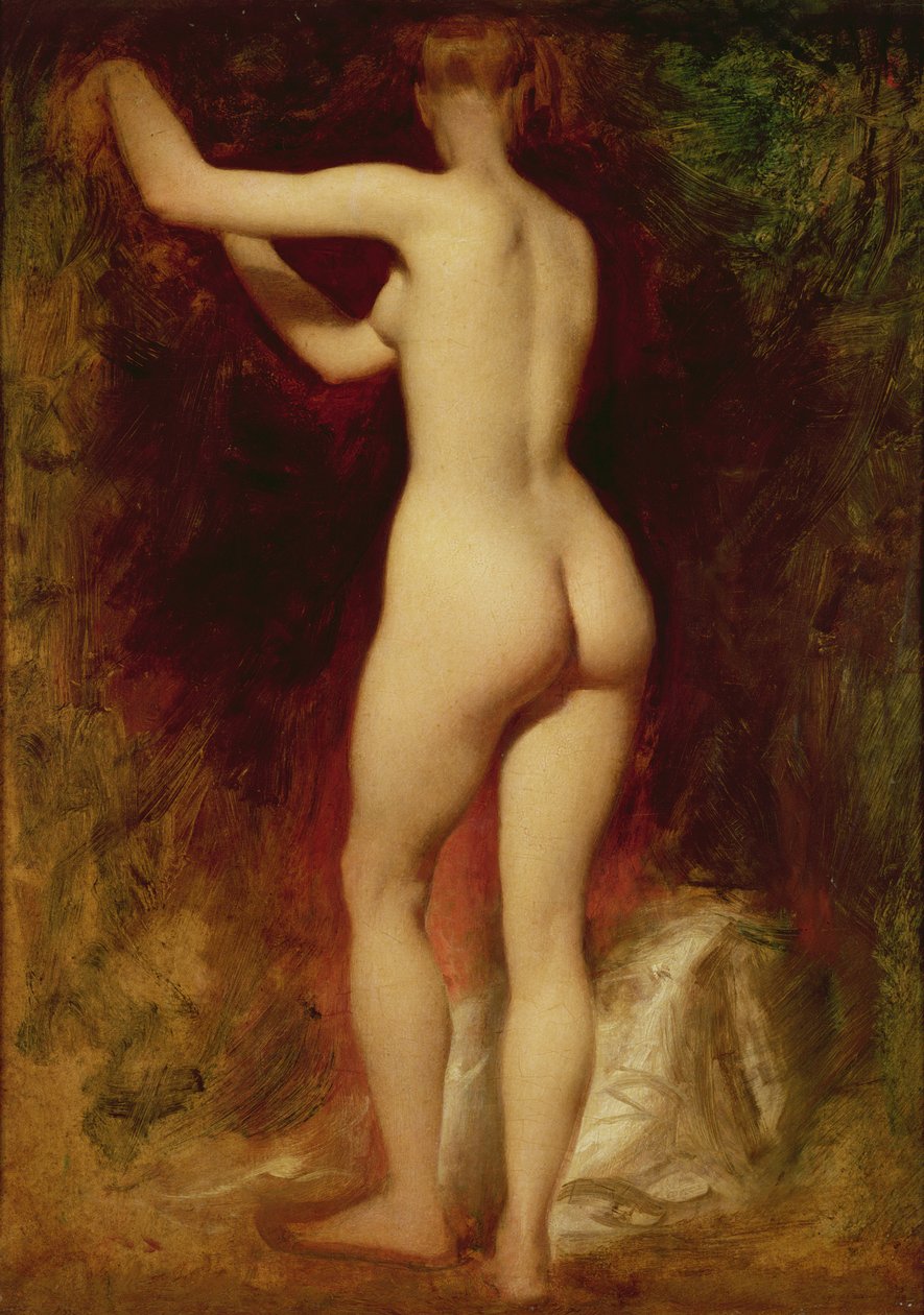 Ženský akt zezadu od William Etty