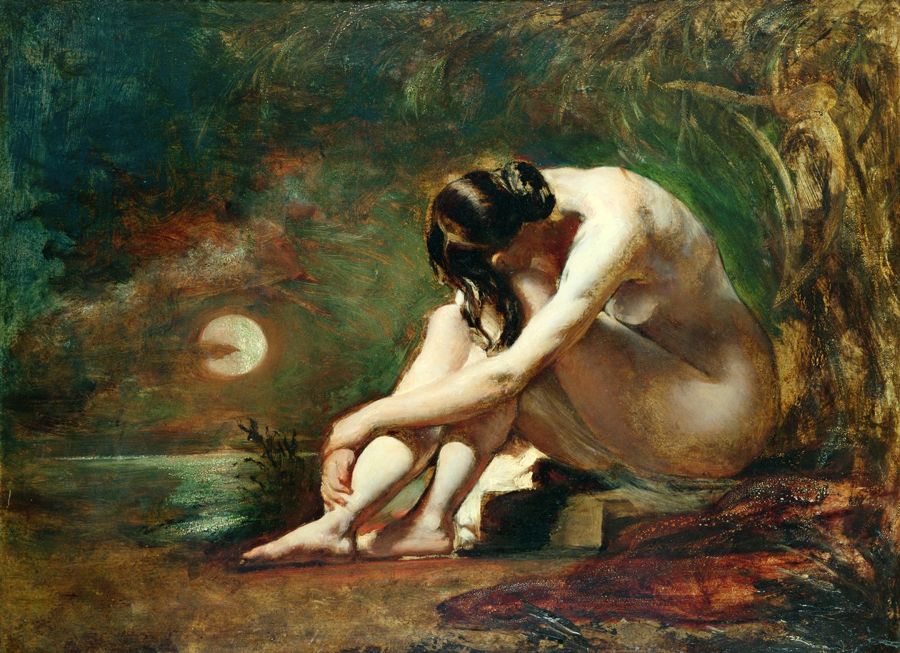 Moonlit Nude (olej) od William Etty