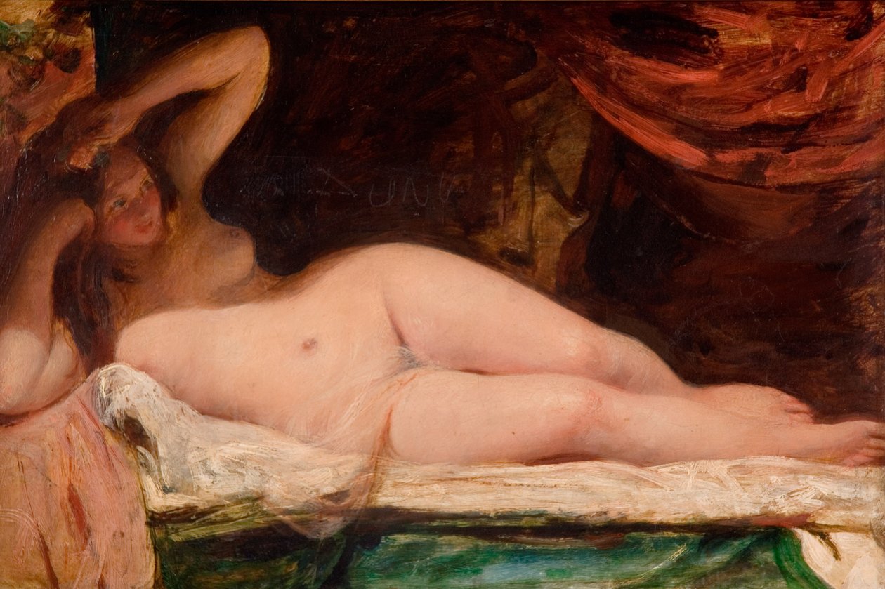 Ležící akt od William Etty