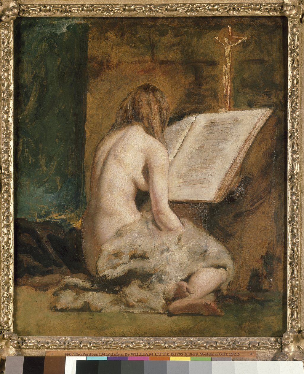 Kajícnice Magdaléna od William Etty