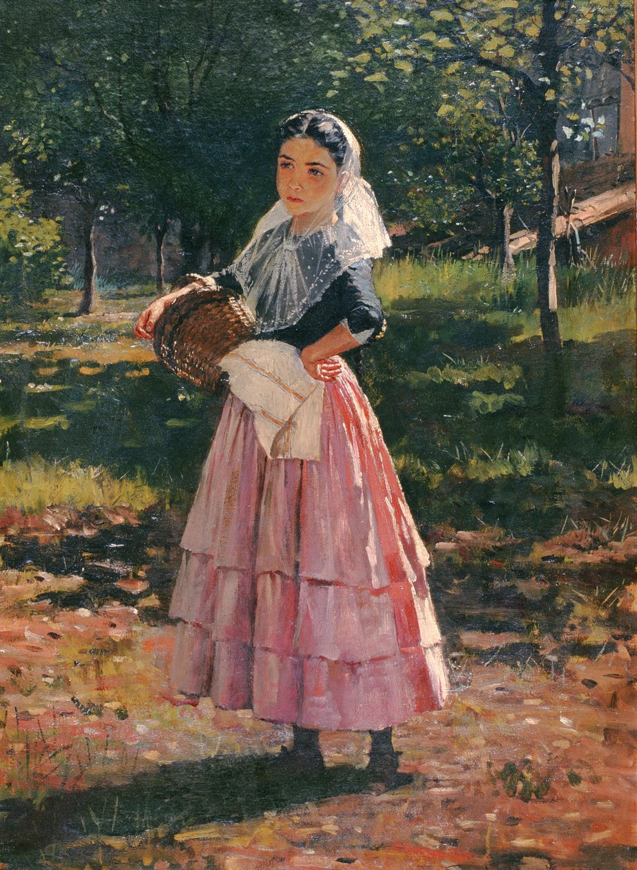 Španělská dívka, 1875 od William Ewart Lockhart