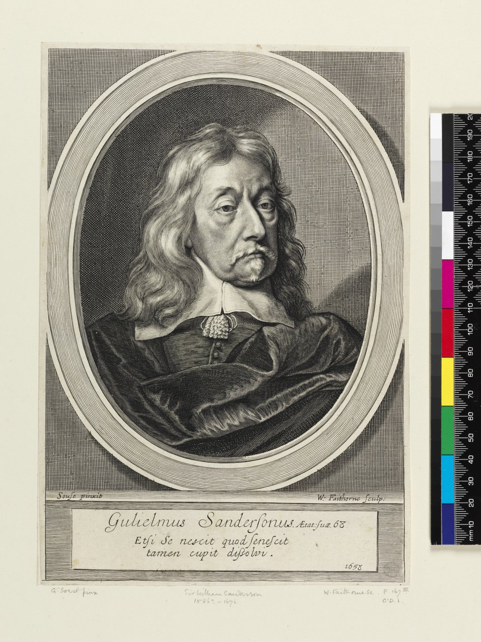 Sir William Sanderson, 1658 od William Faithorne