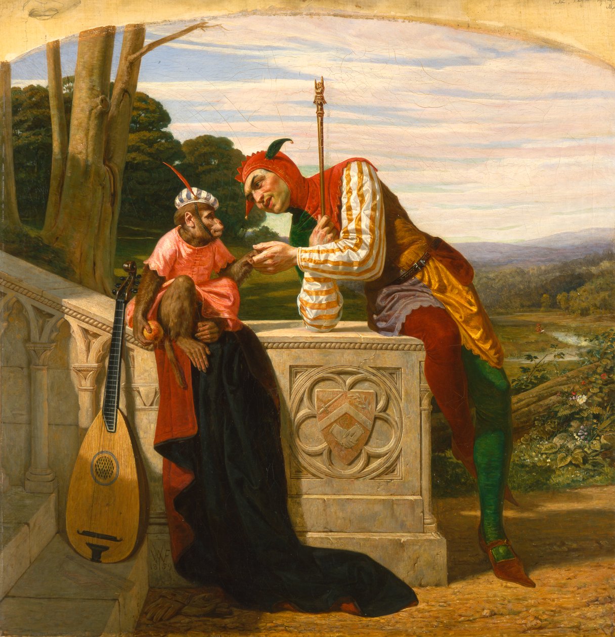 Oddaní přátelé, 1859 od William Frederick Yeames