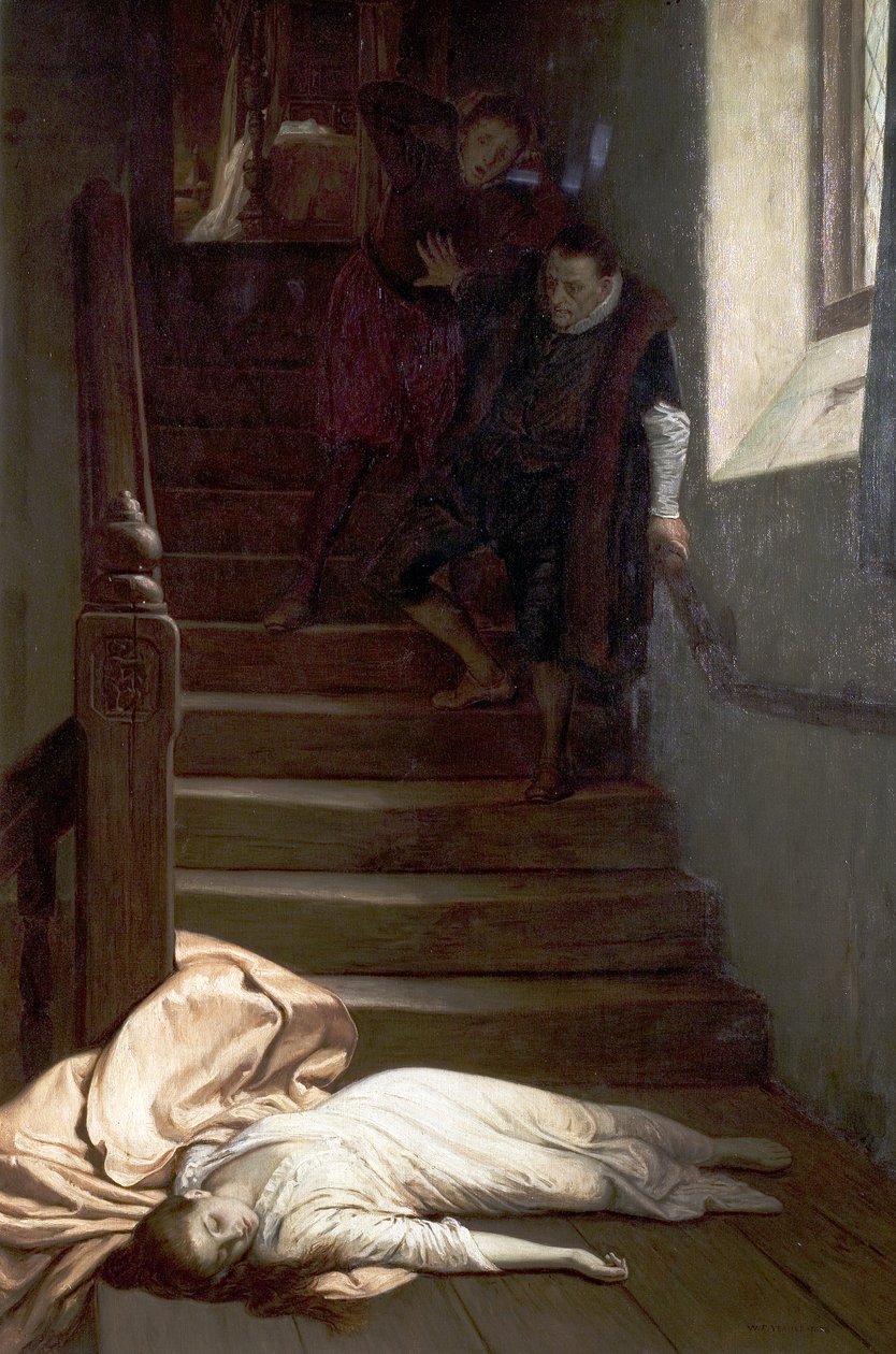 Smrt Amy Robsart, 1878 od William Frederick Yeames