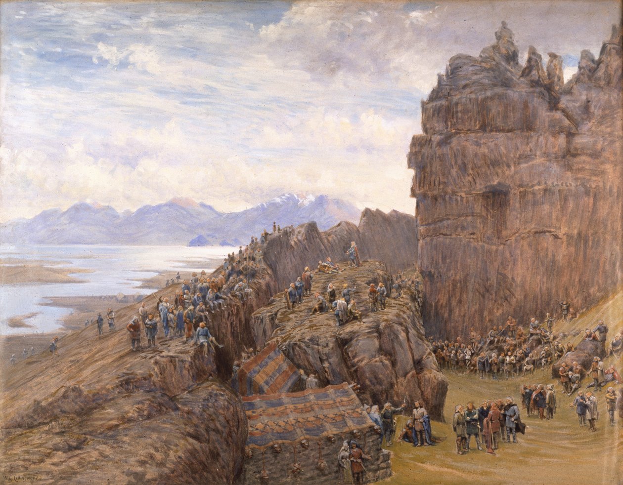 Alþing od William Gersham Collingwood