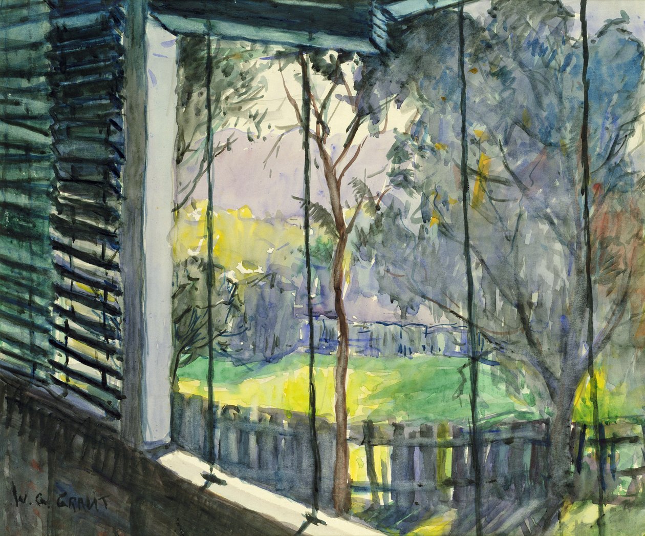 Queensland Verandah, 20. století od William James Grant