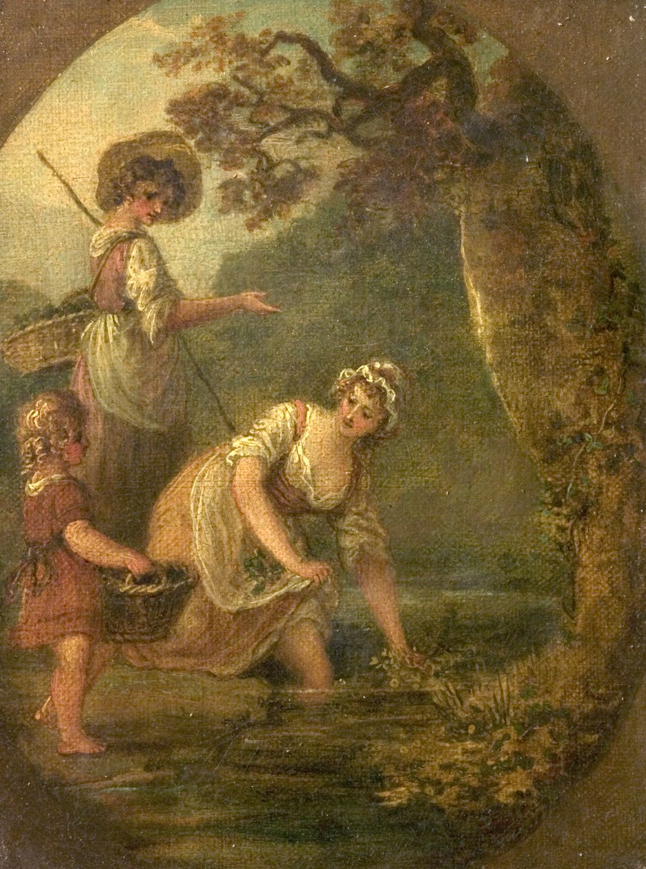 Řeřicha-sběrači od William Hamilton