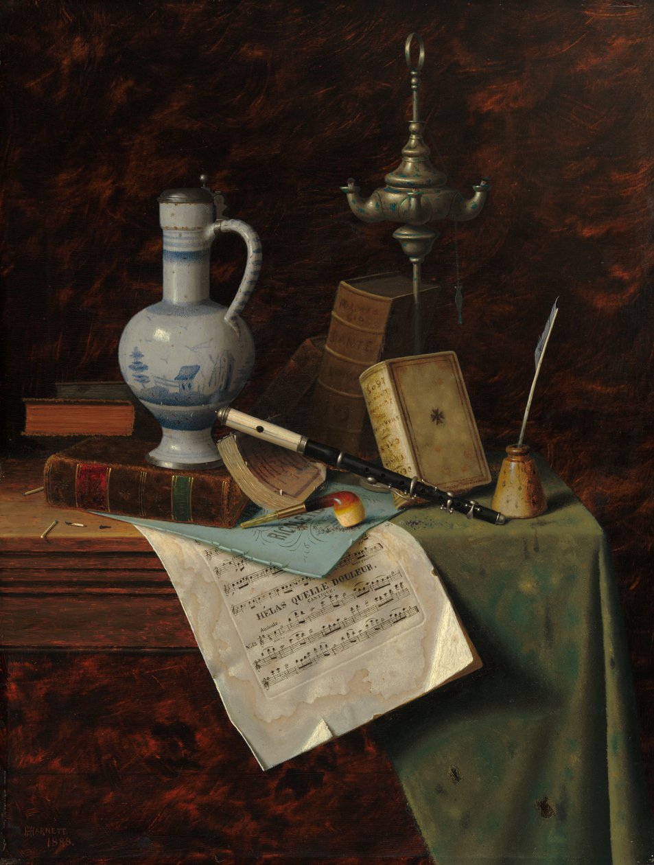 Moje drahokamy od William Michael Harnett