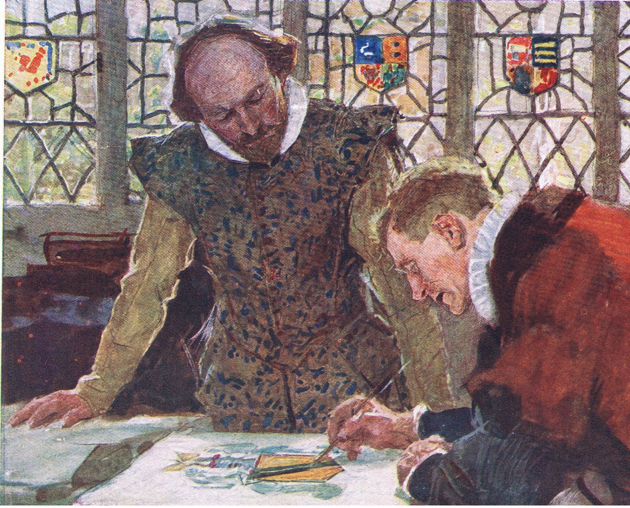 Shakespeare zavolá do Heralds Cottage na Paul