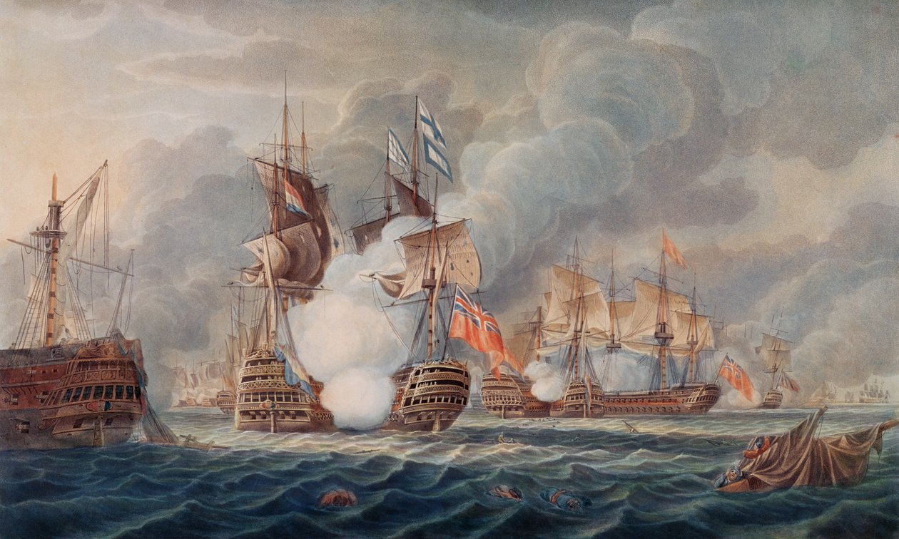 Bouře svatého Šebestiána, 1814 od William Heath