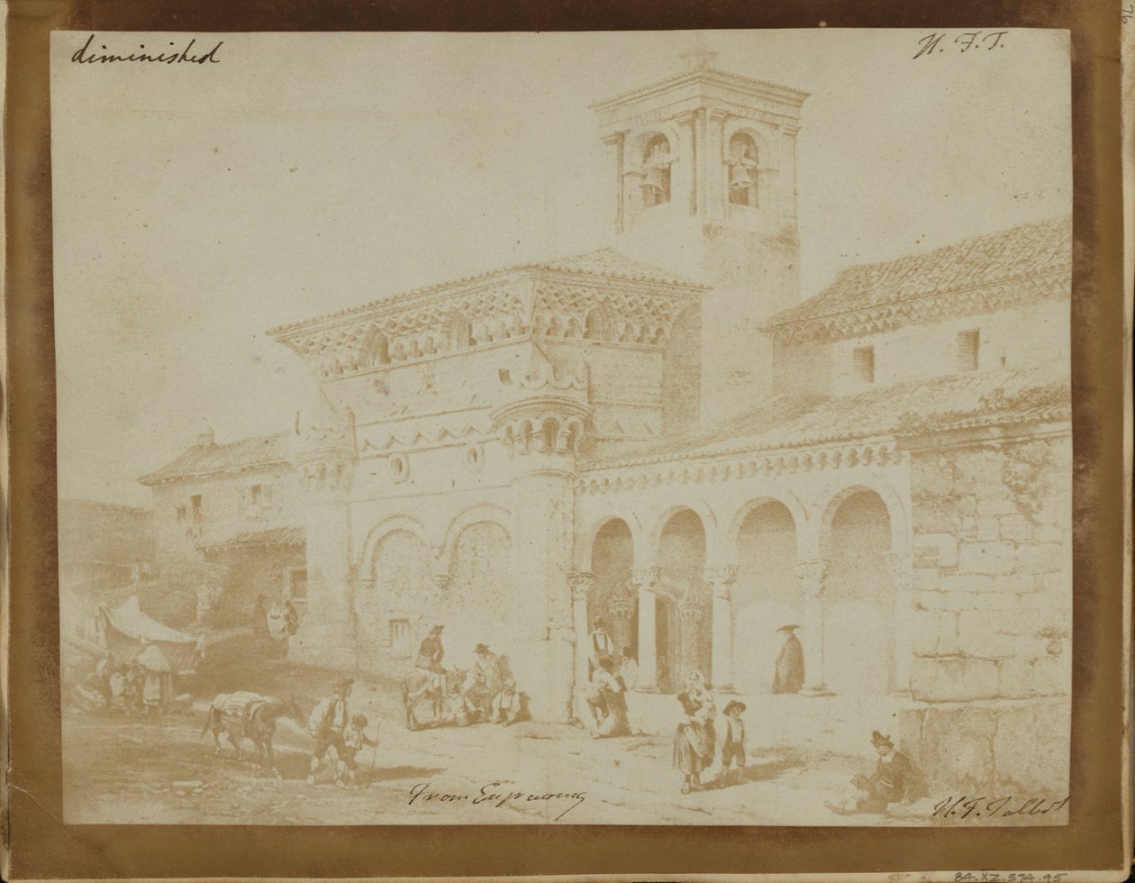(Zmenšená kopie rytiny maurské církve) od William Henry Fox Talbot