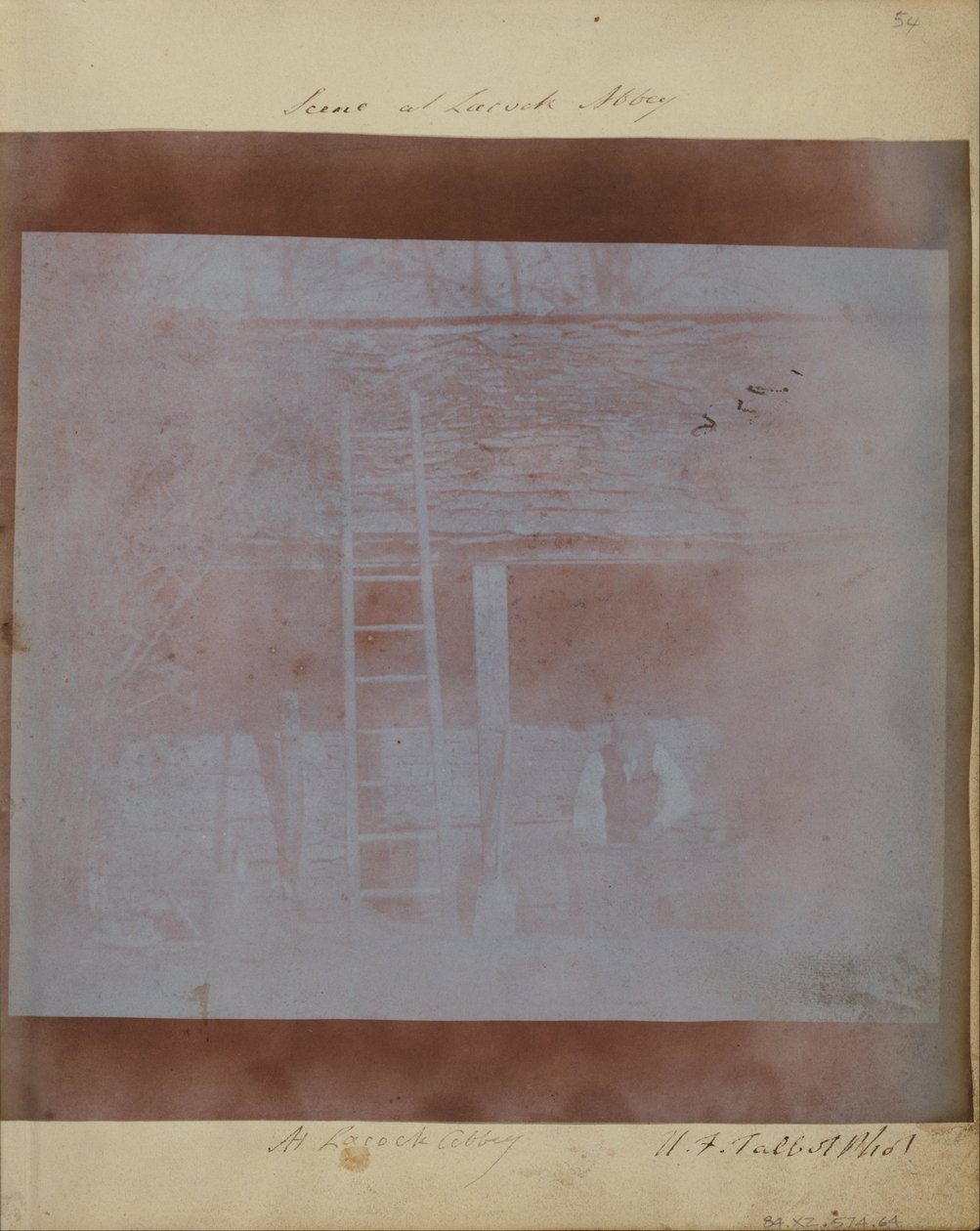 Dělník v Lacocku. od William Henry Fox Talbot