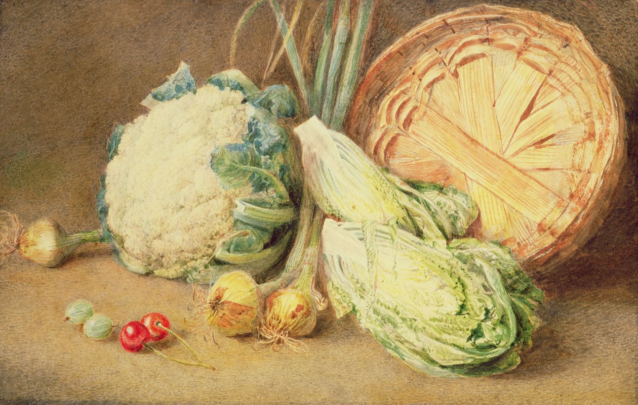 Zátiší ze zeleniny od William Henry Hunt