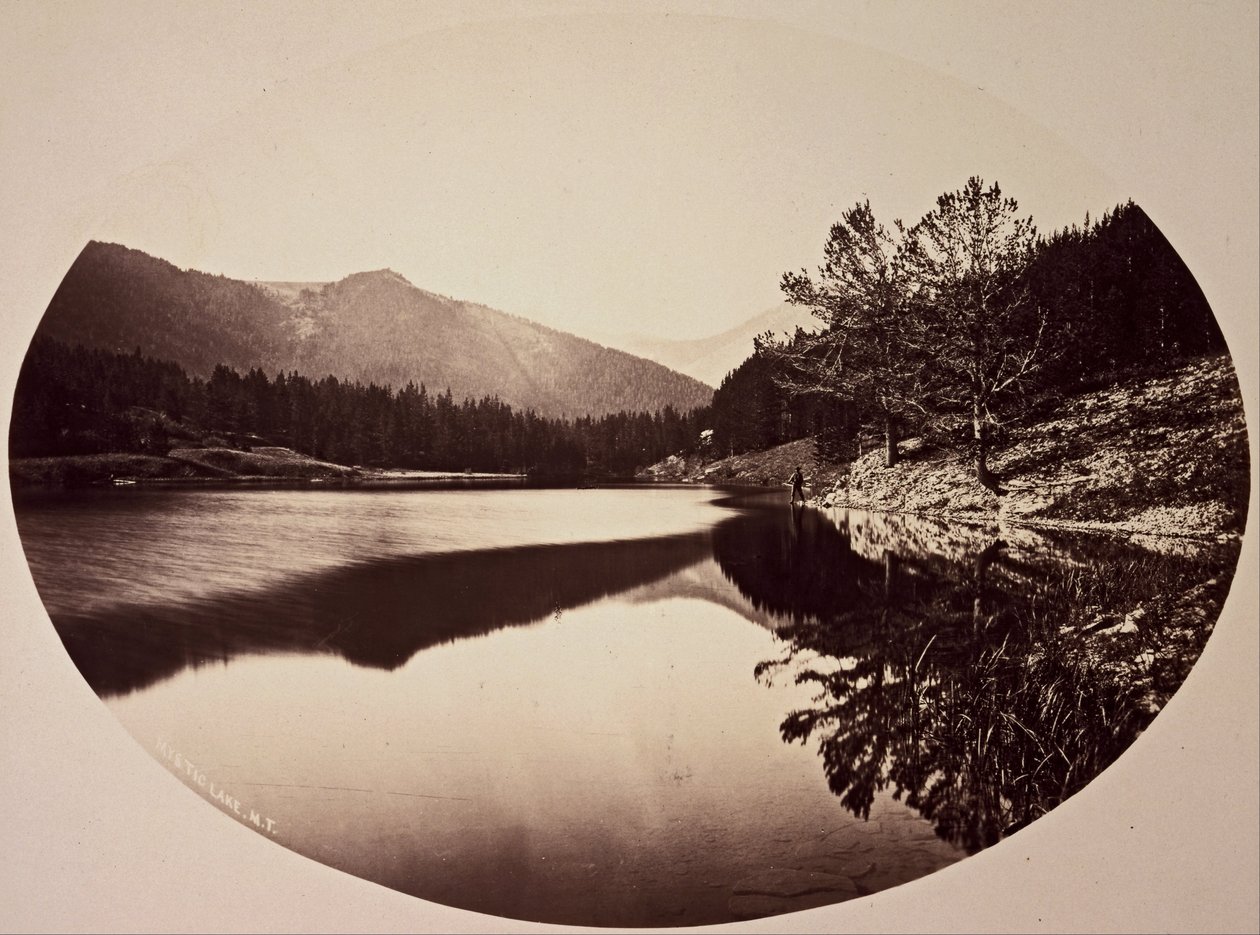 Mystické jezero. od William Henry Jackson