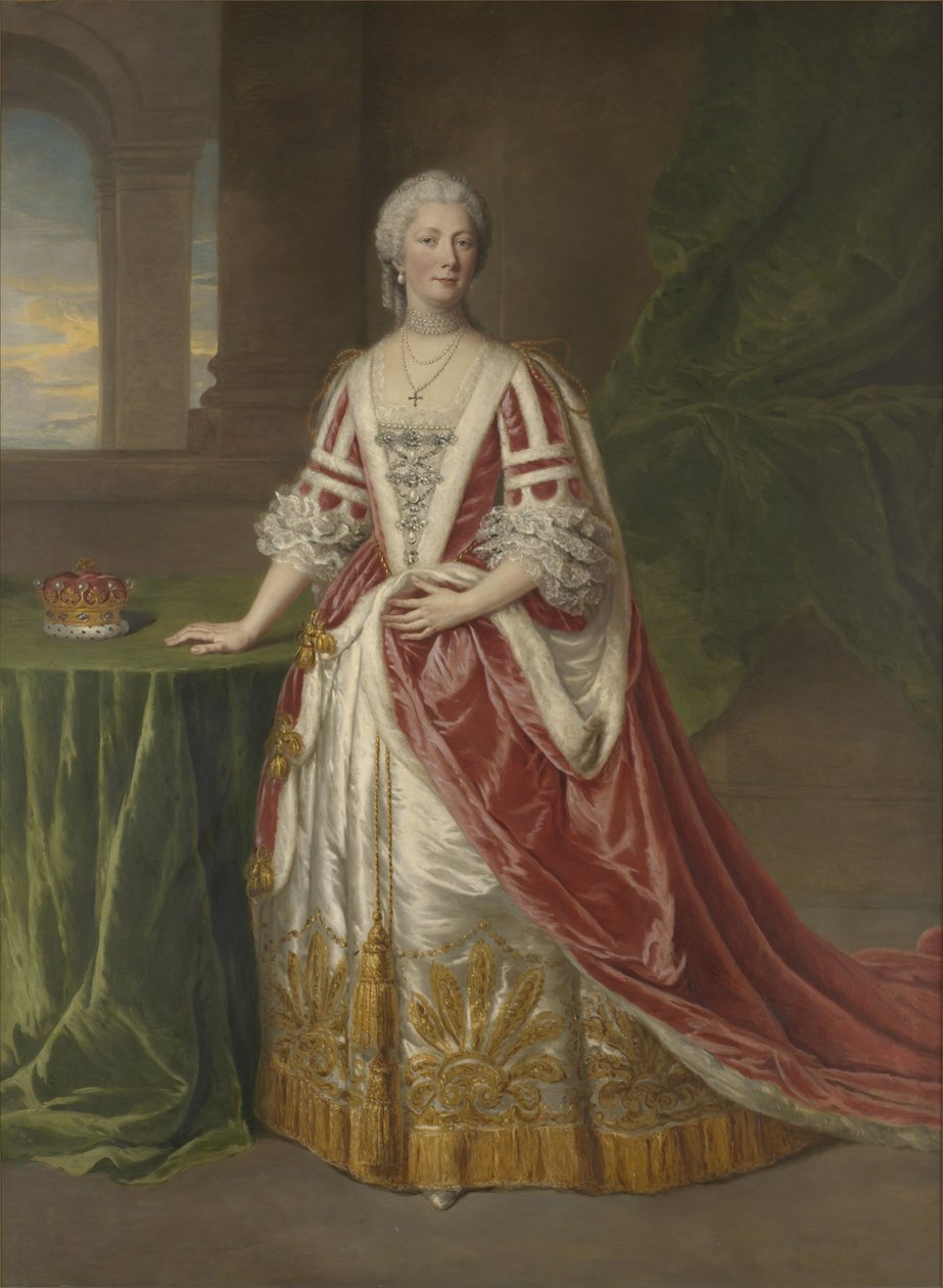 Portrét Hester Pitt, hraběnky z Chathamu, rozené Grenville (1721-1803) od William Hoare