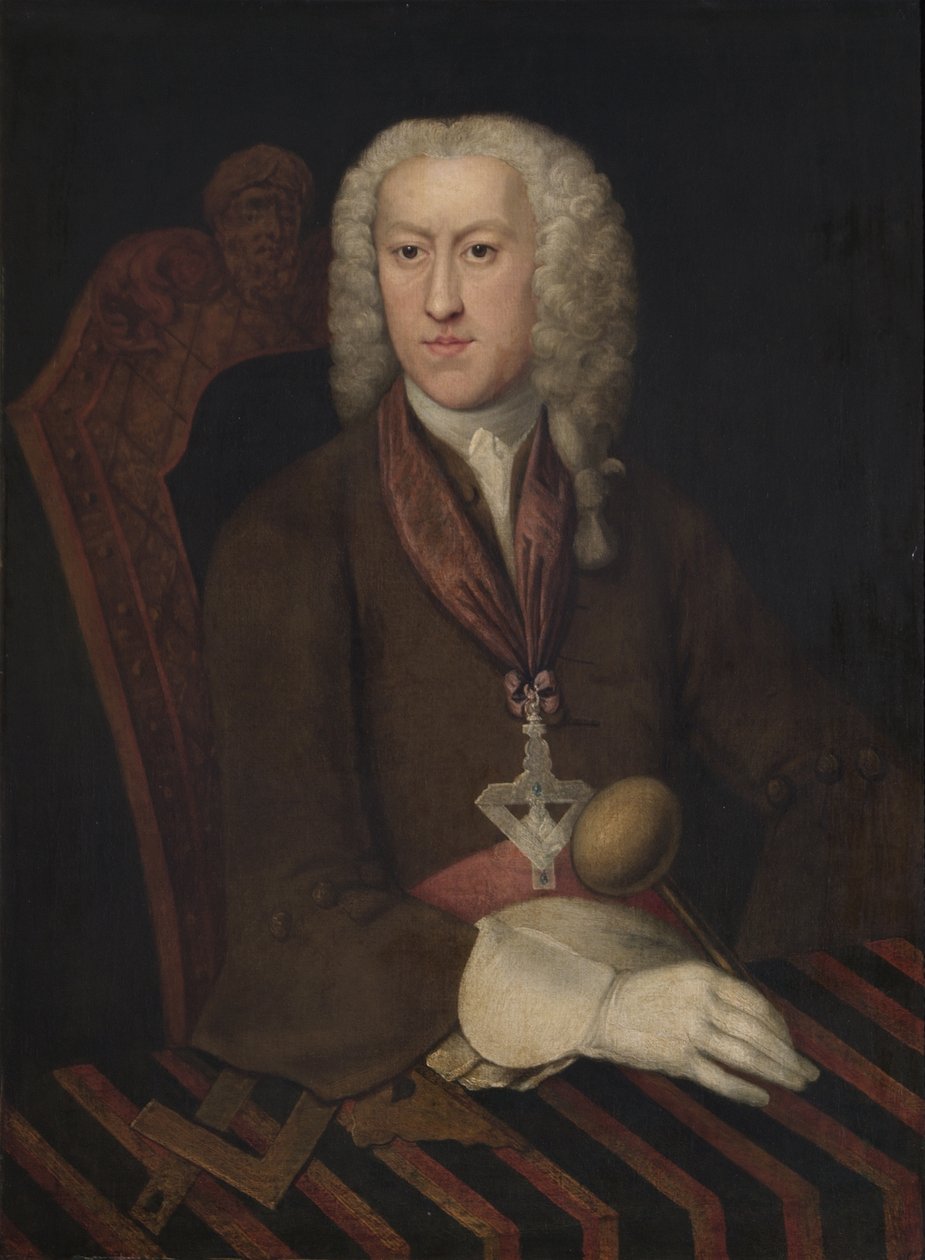 Plukovník John Pitt, kolem roku 1730 od William Hogarth