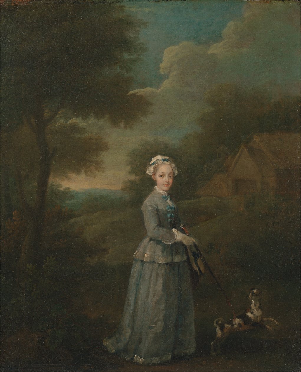 Slečno Woodová od William Hogarth