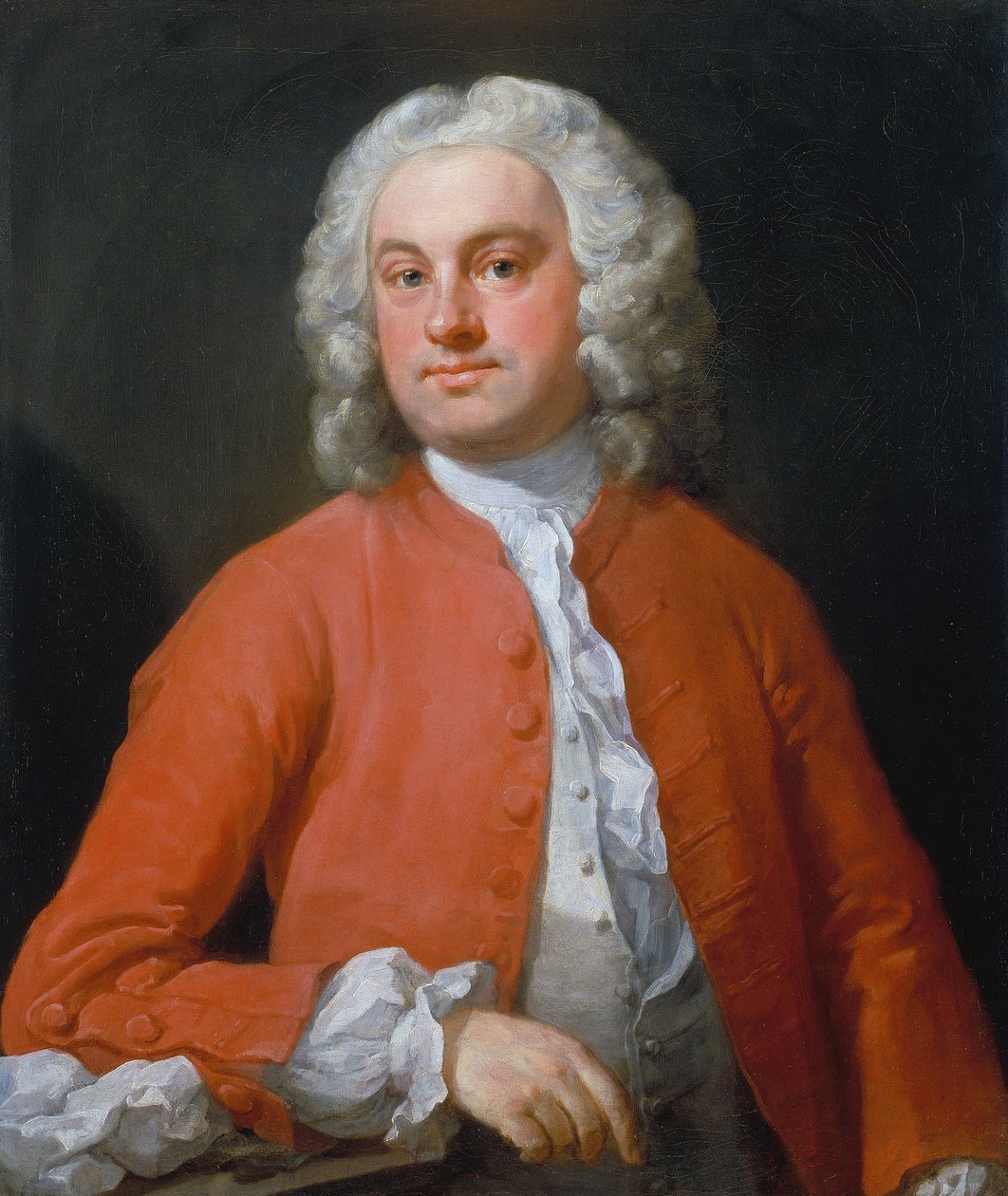 Portrét muže od William Hogarth