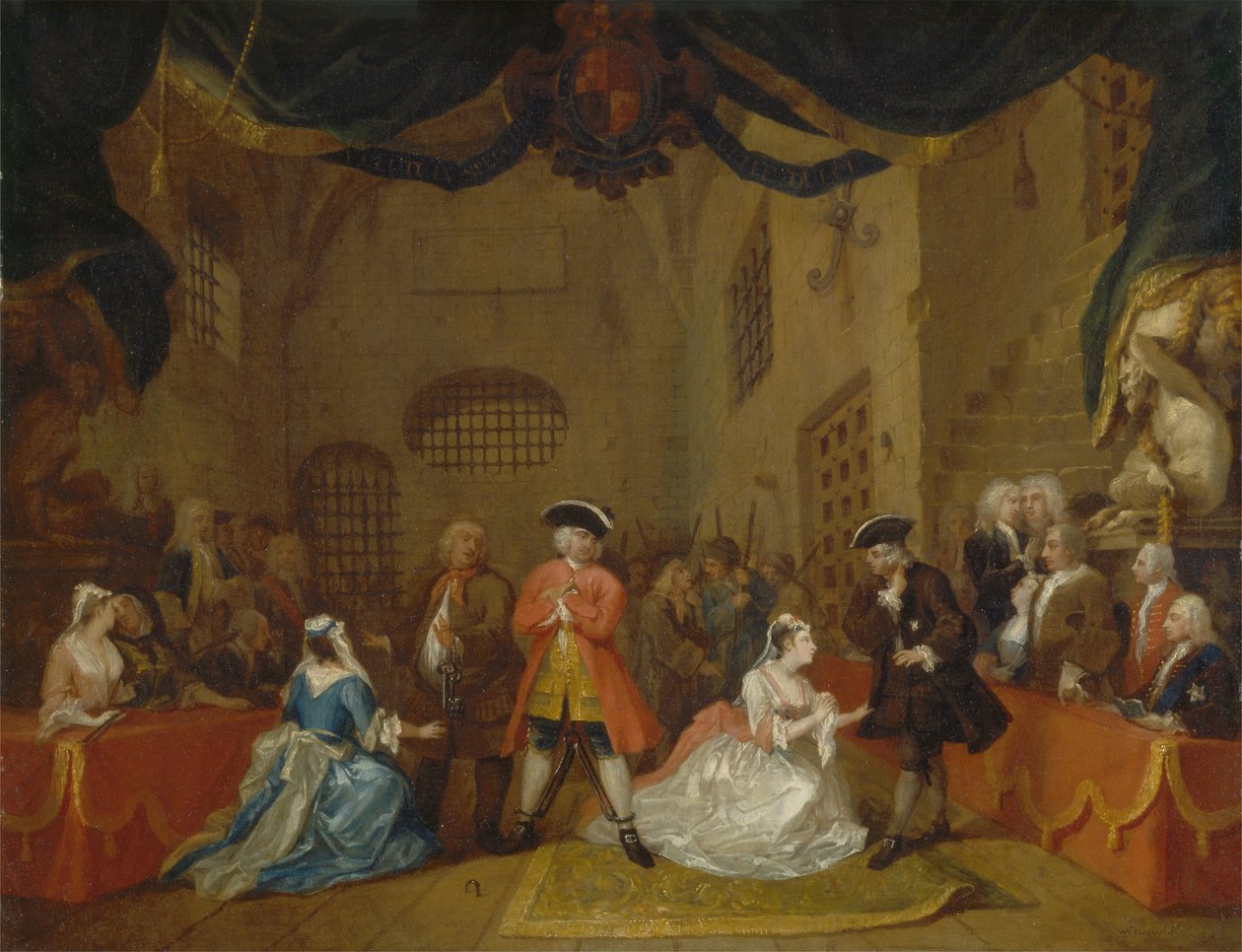 Žebrácká opera od William Hogarth