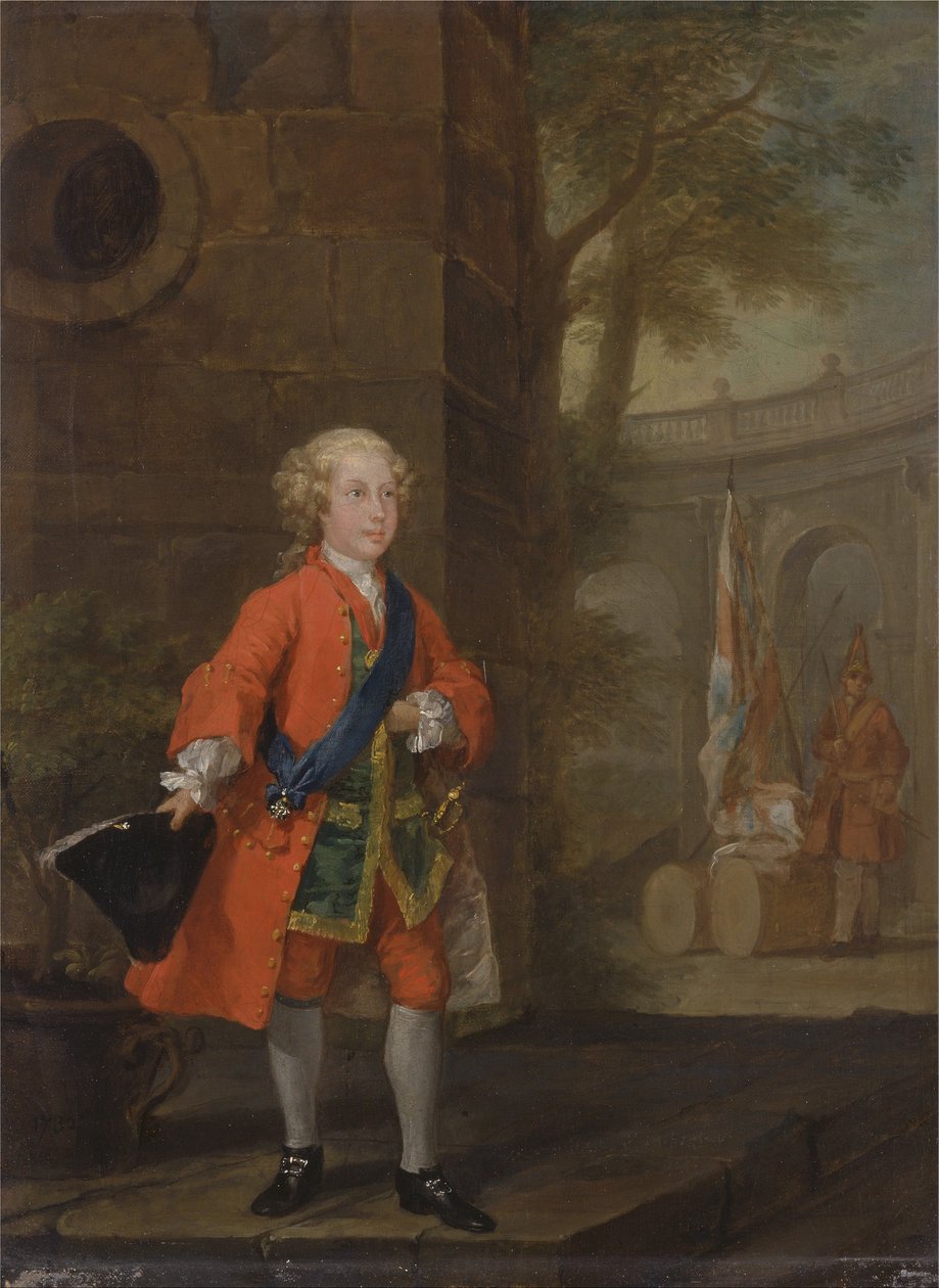 William Augustus, vévoda z Cumberlandu od William Hogarth