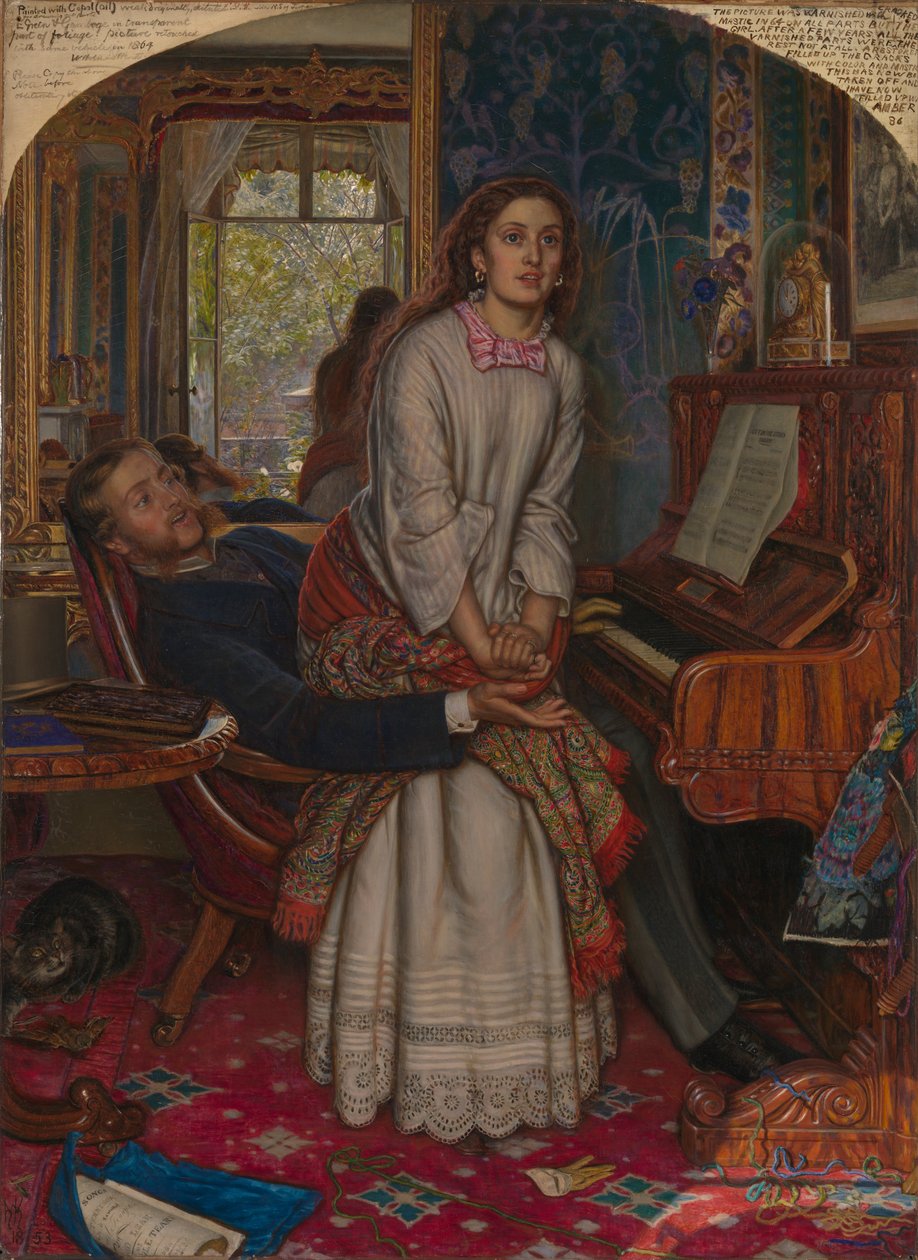 Probuzení svědomí od William Holman Hunt