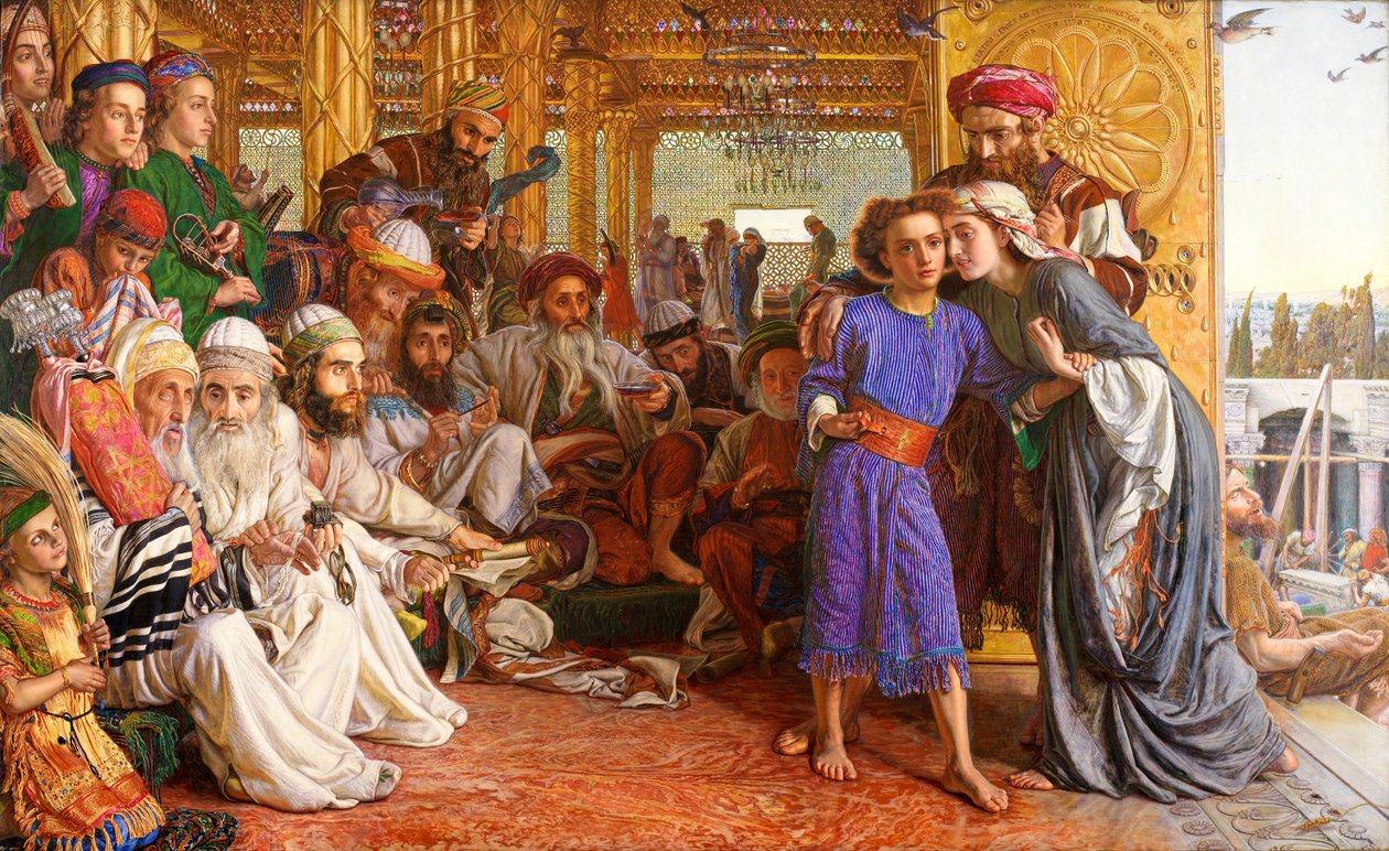 Nalezení Spasitele v chrámu od William Holman Hunt