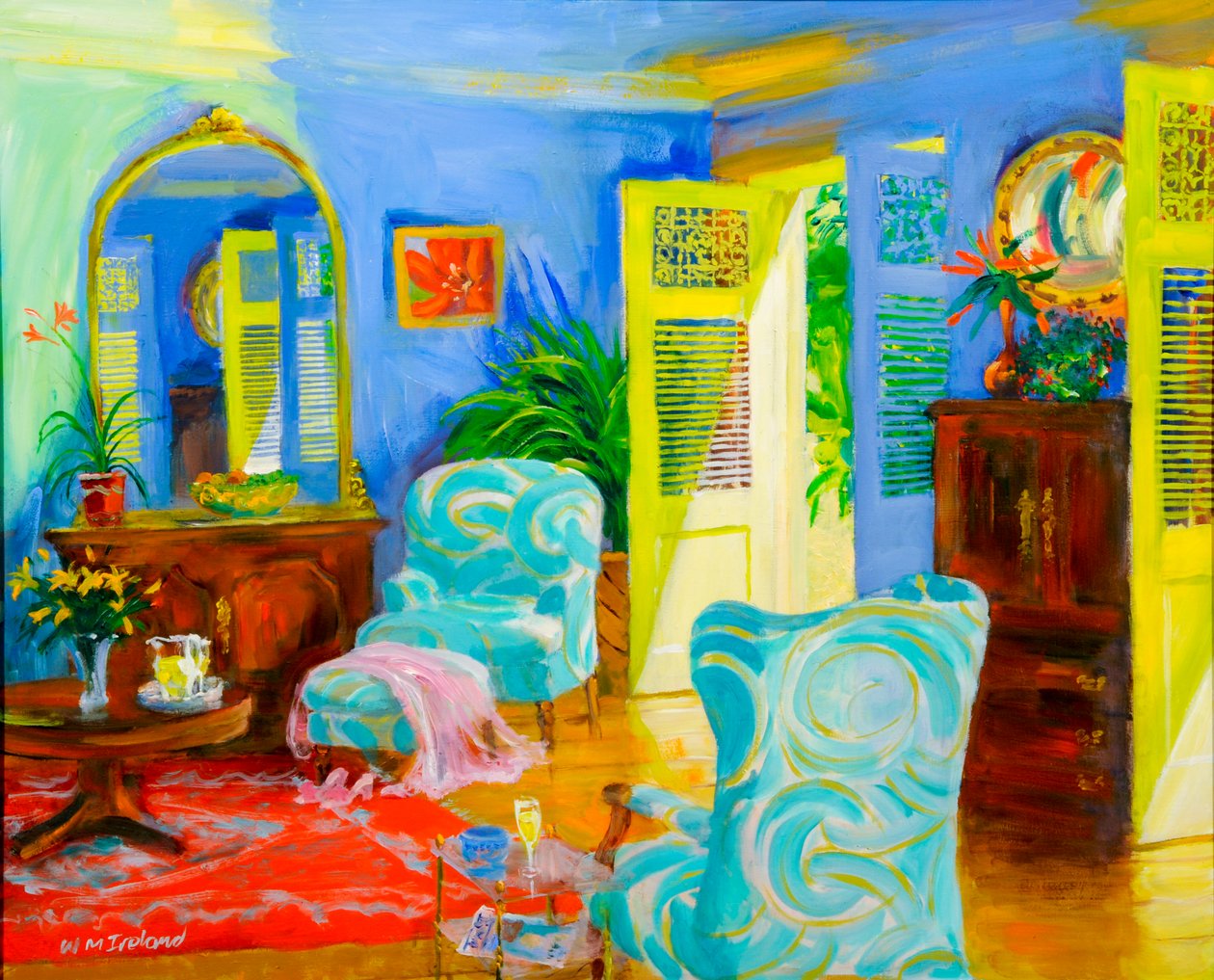 Modrý pokoj, 20078 od William Ireland
