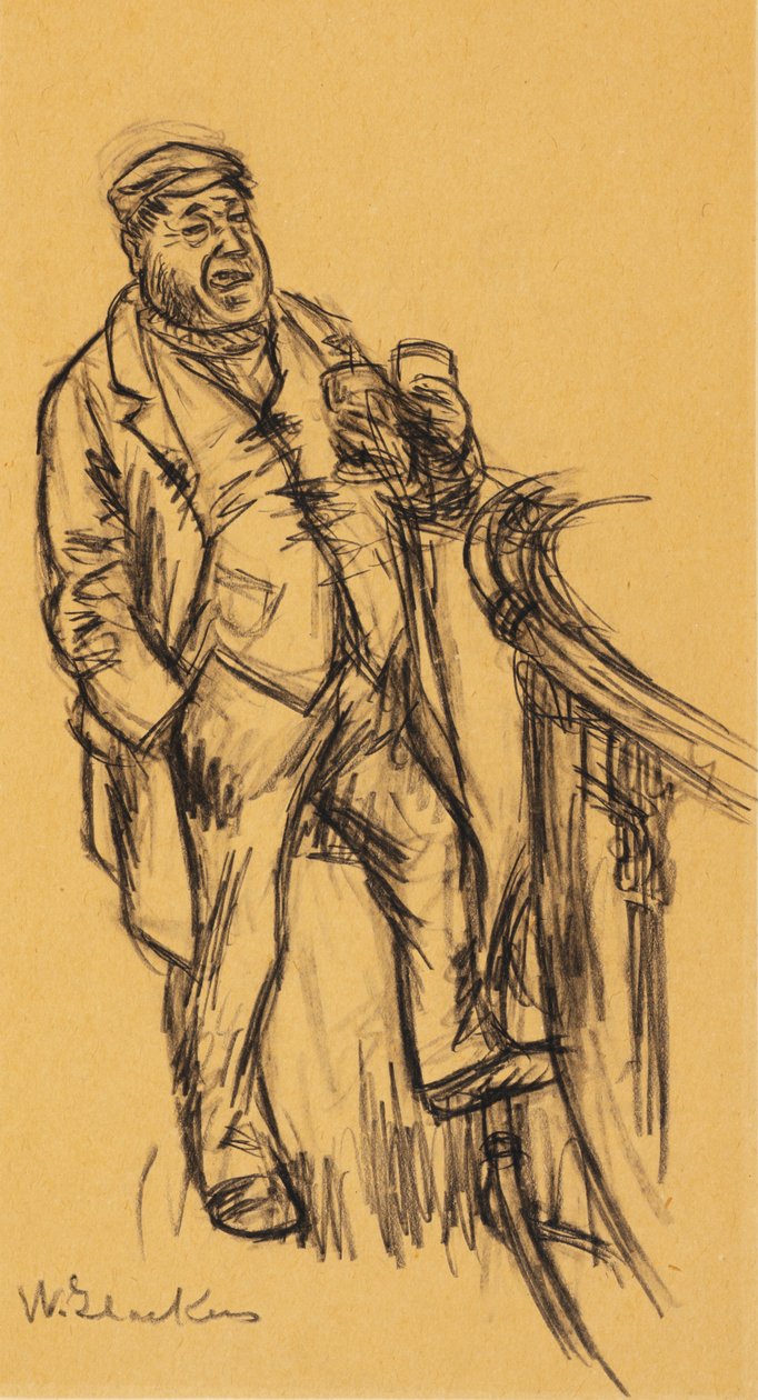 Muž v baru od William James Glackens