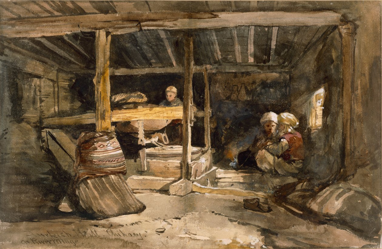 Turecký mlýn, Chikaey od William James Muller