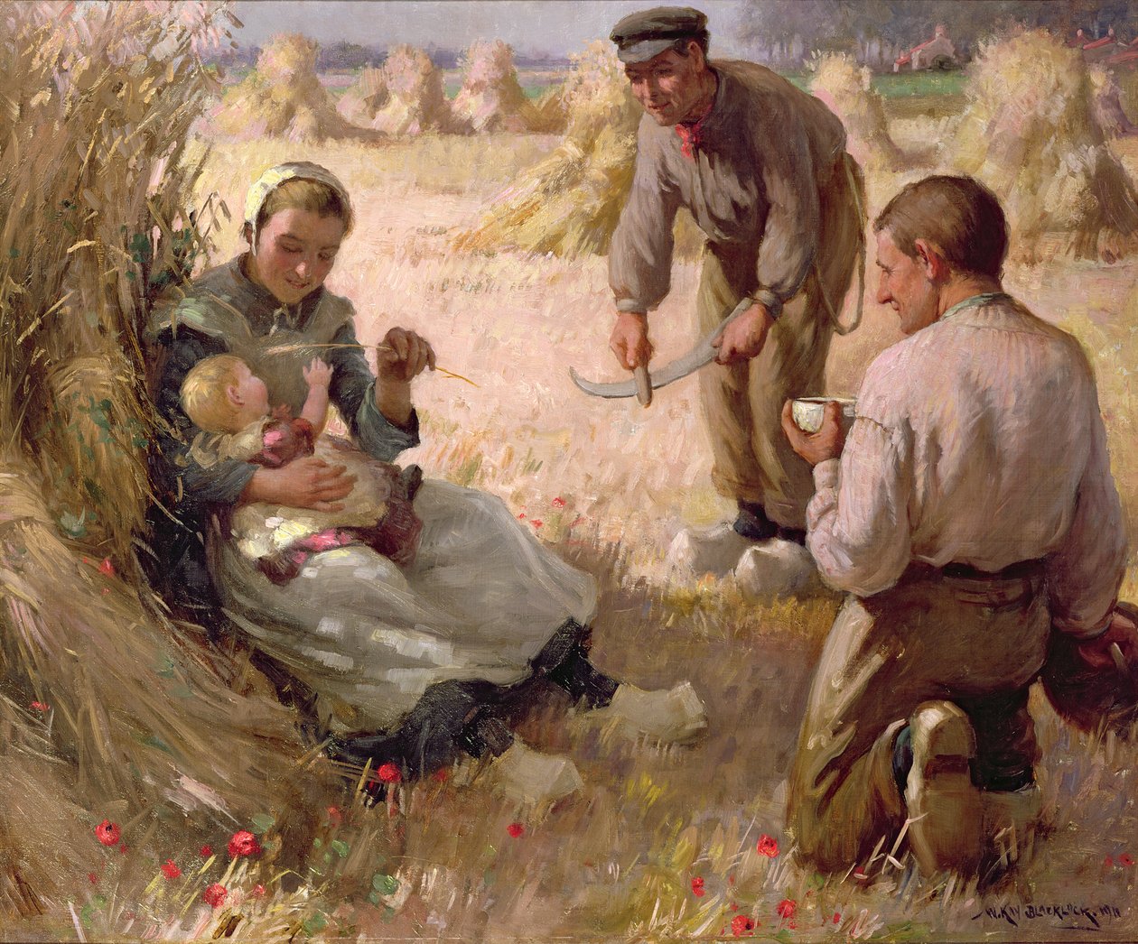 Zajaté publikum, 1911 od William Kay Blacklock