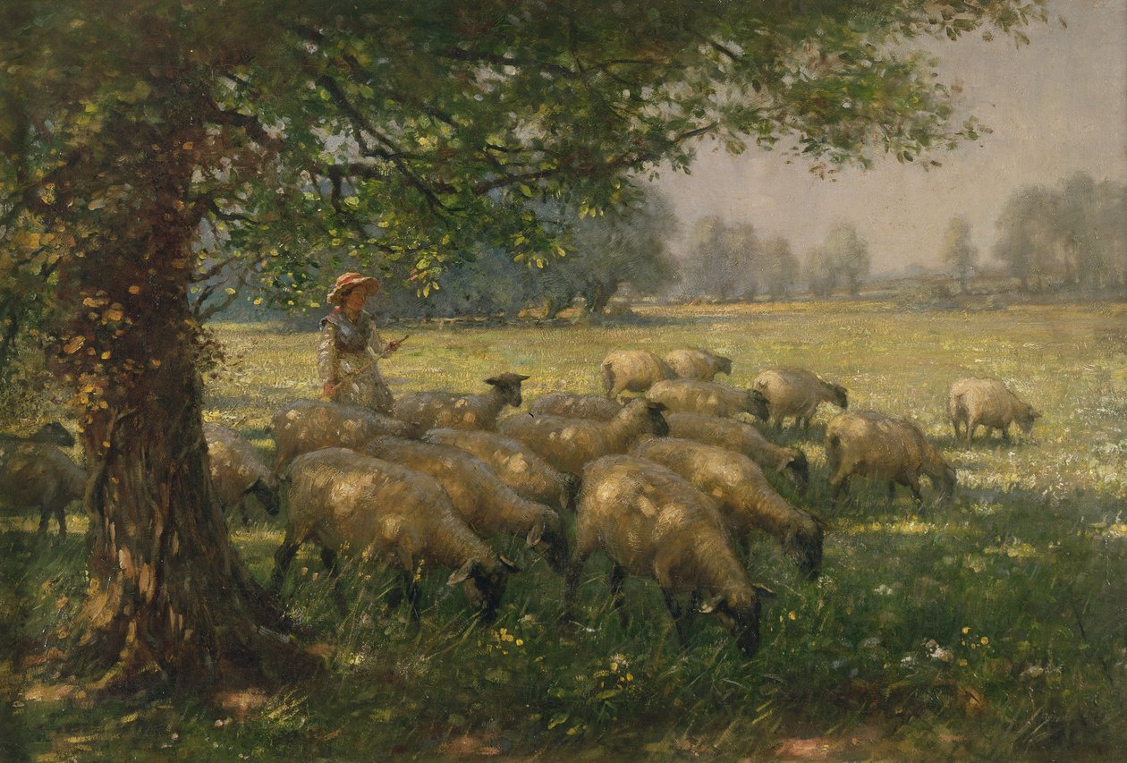 Pastýřka od William Kay Blacklock