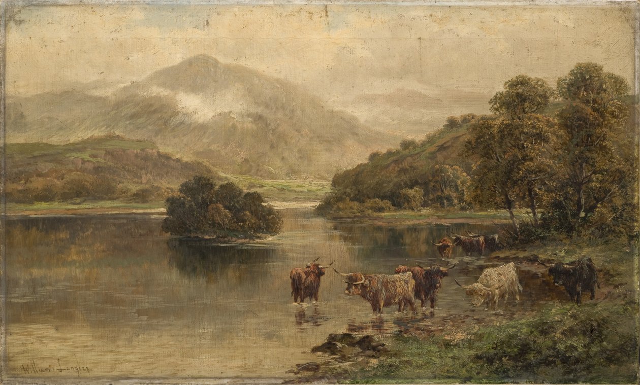 Loch Katrine od William Langley