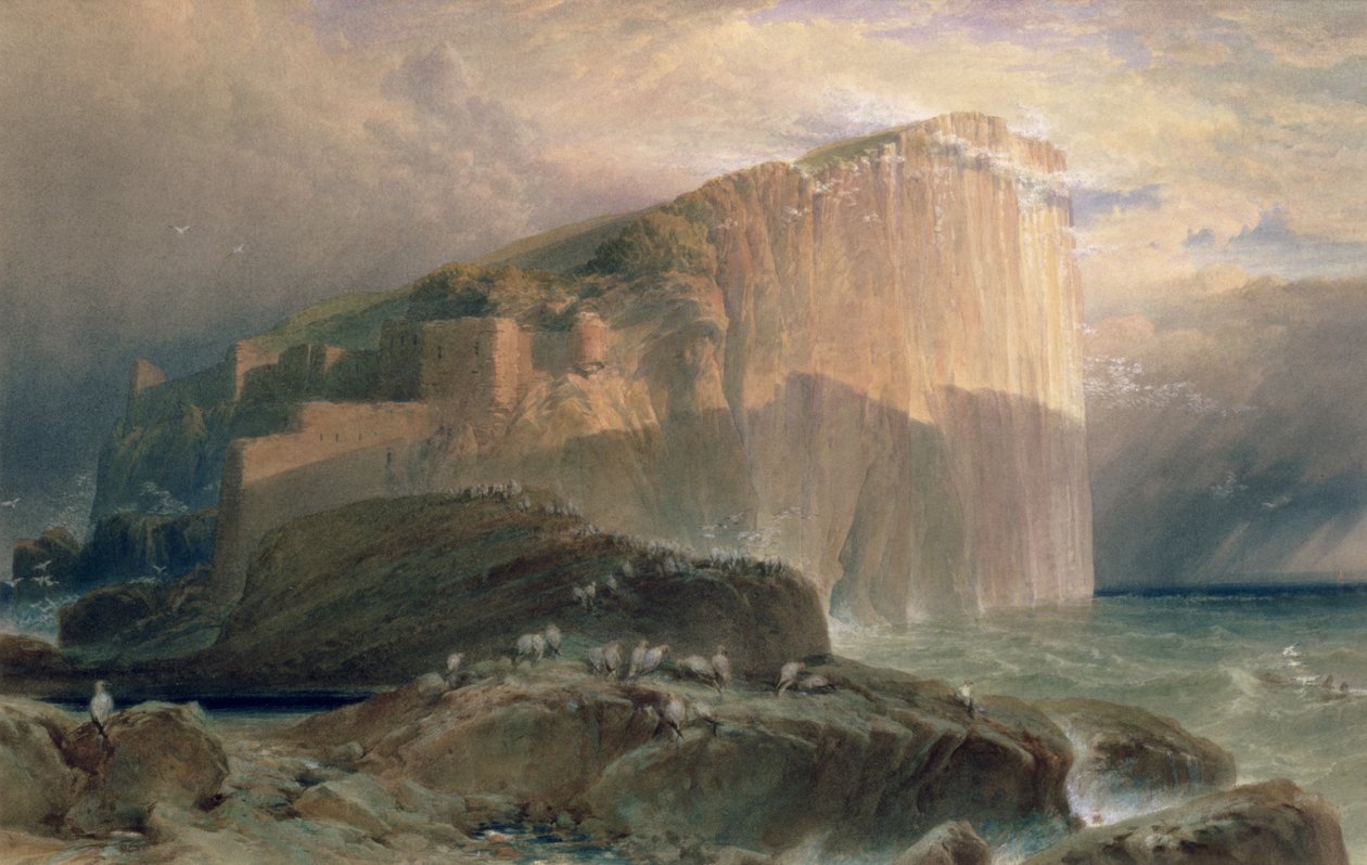 The Bass Rock, East Lothian, 1870 od William Leighton Leitch