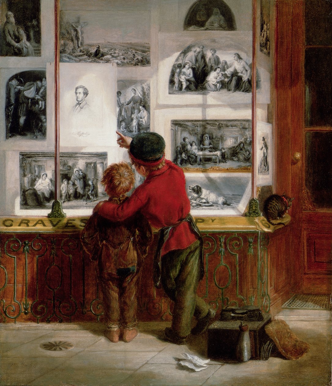 Ztráty a nálezy nebo Shaftesbury kolem roku 1862 od William MacDuff