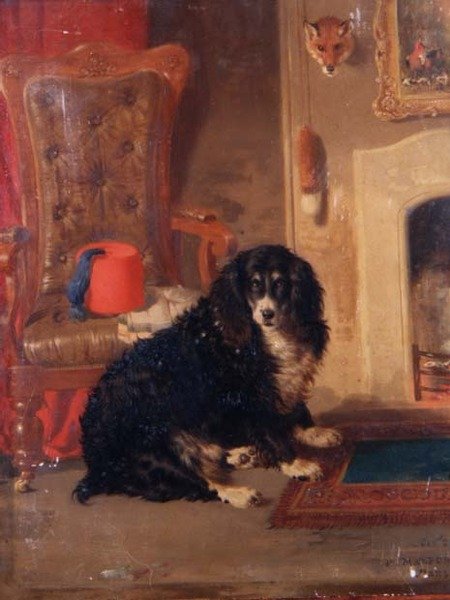 Jeho Masters Chair, 1850 (panel) od William Malbon