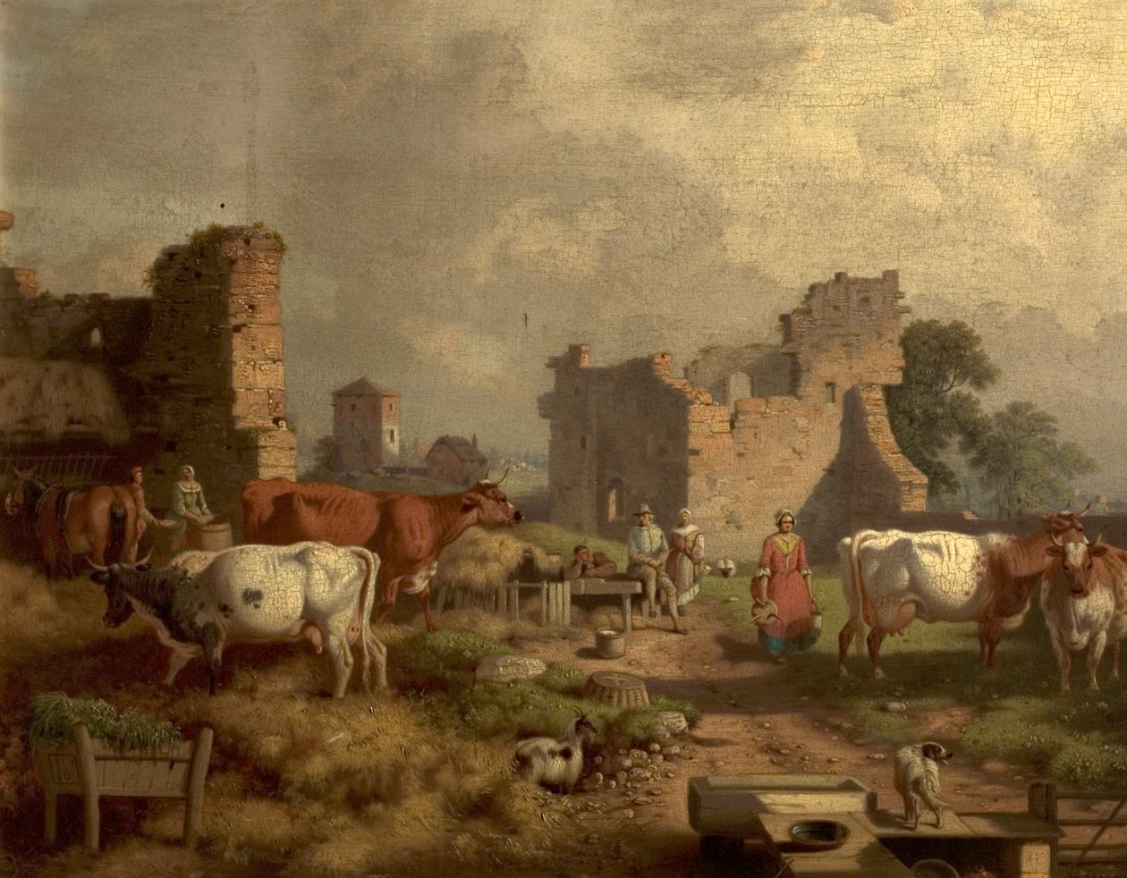 Scéna ze dvora od William Malbon
