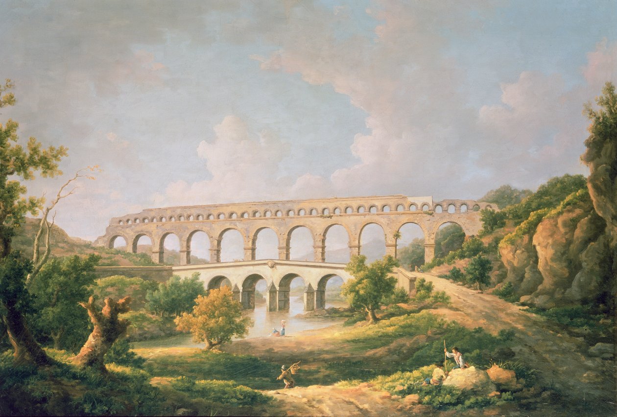 Pont du Gard, Nimes od William Marlow