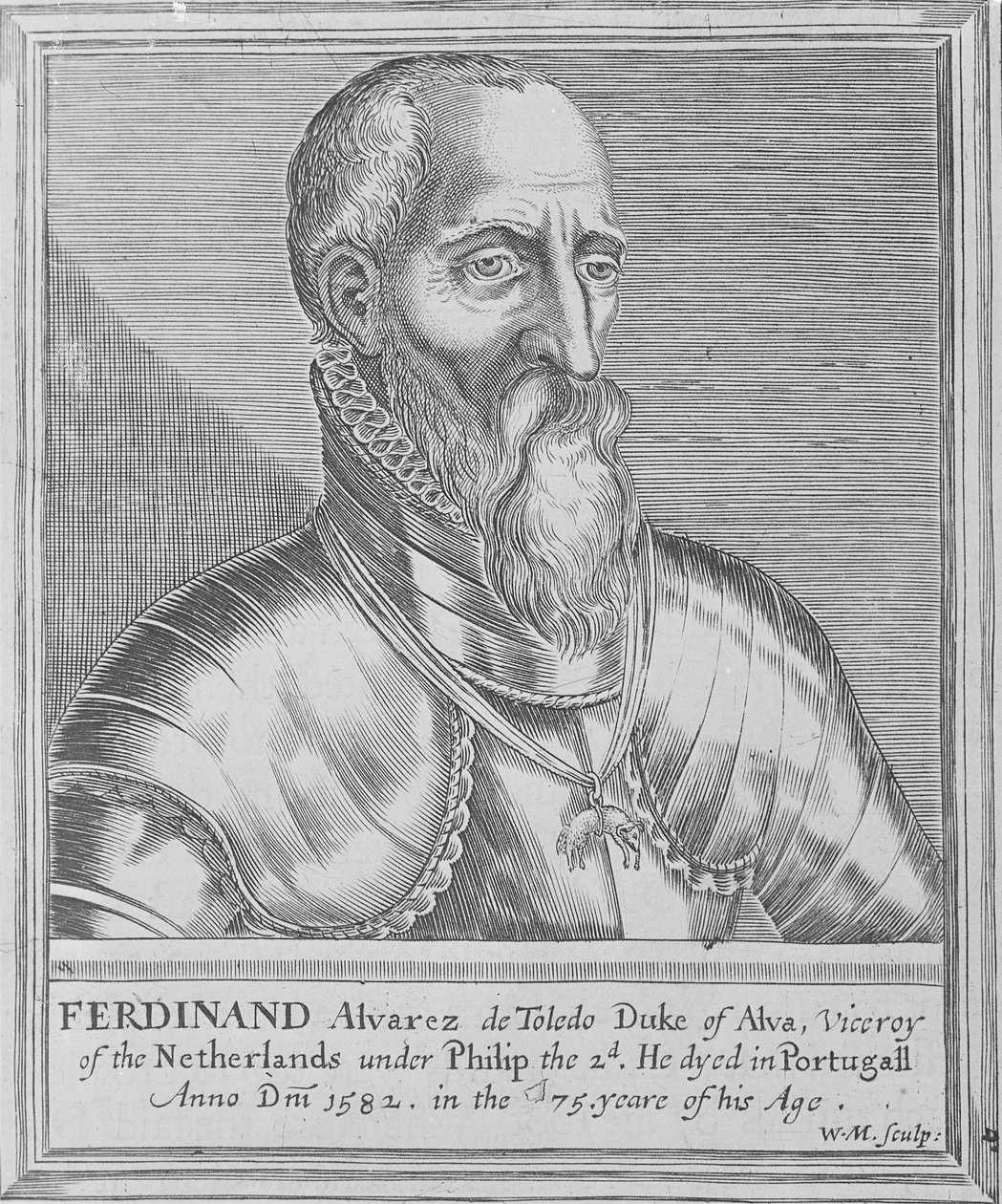 Fernando Alvarez de Toledo, třetí vévoda z Alby od William Marshall