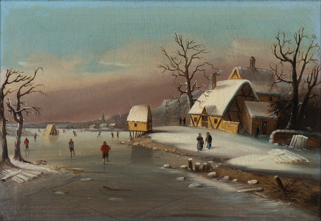 Hry na ledě, 1855 od William Matthew Prior