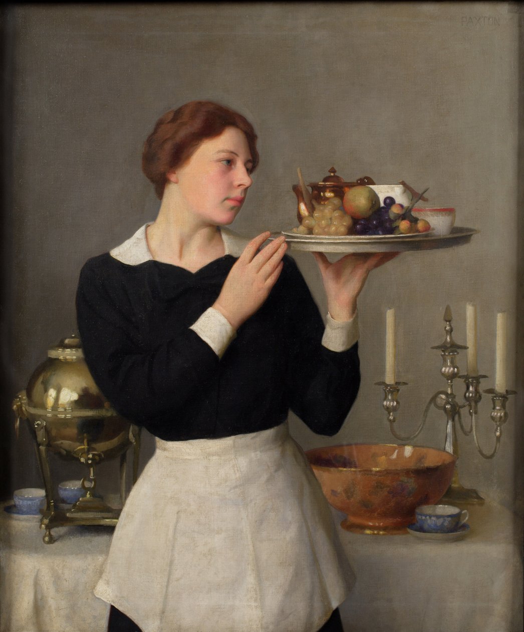 Servírka, 1923 od William McGregor Paxton